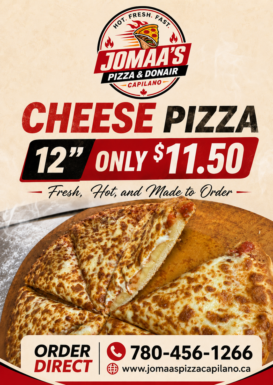Featured menu highlight from Jomaa's Capilano
